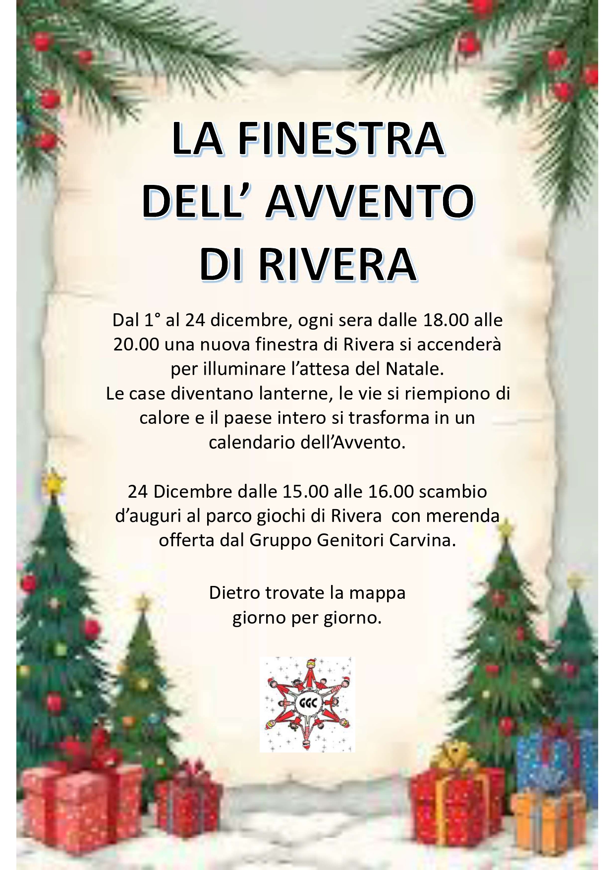 La finestra dell’Avvento di Rivera